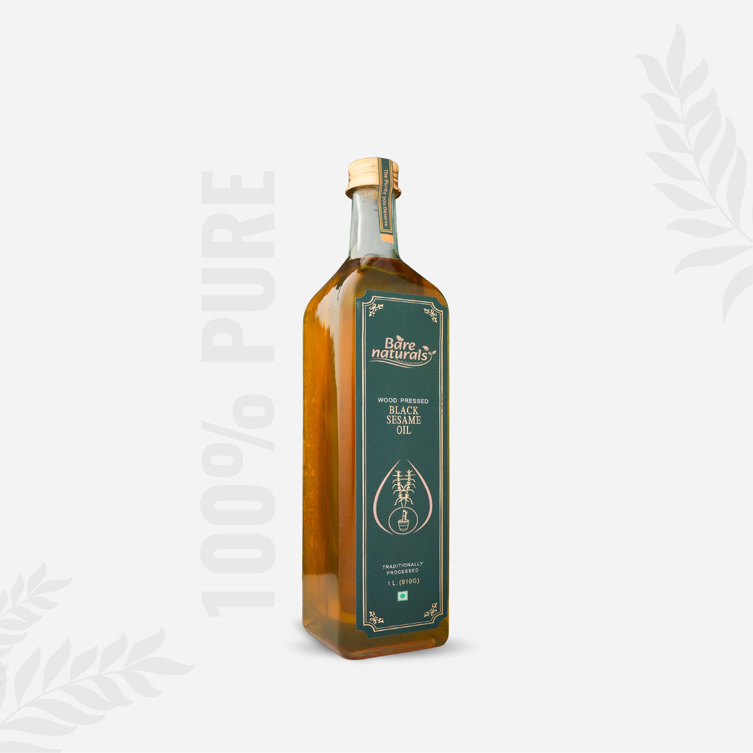 wood pressed black sesame oil
