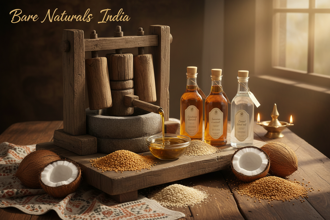 Buy pure wood pressed oils in Ludhiana