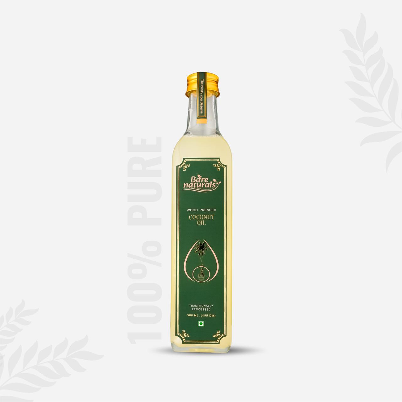 wood pressed coconut oil