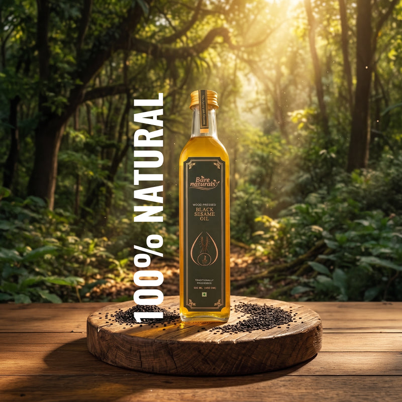 Bare Naturals Black Sesame Oil