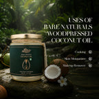 uses of wood pressed coconut oil 500 ml