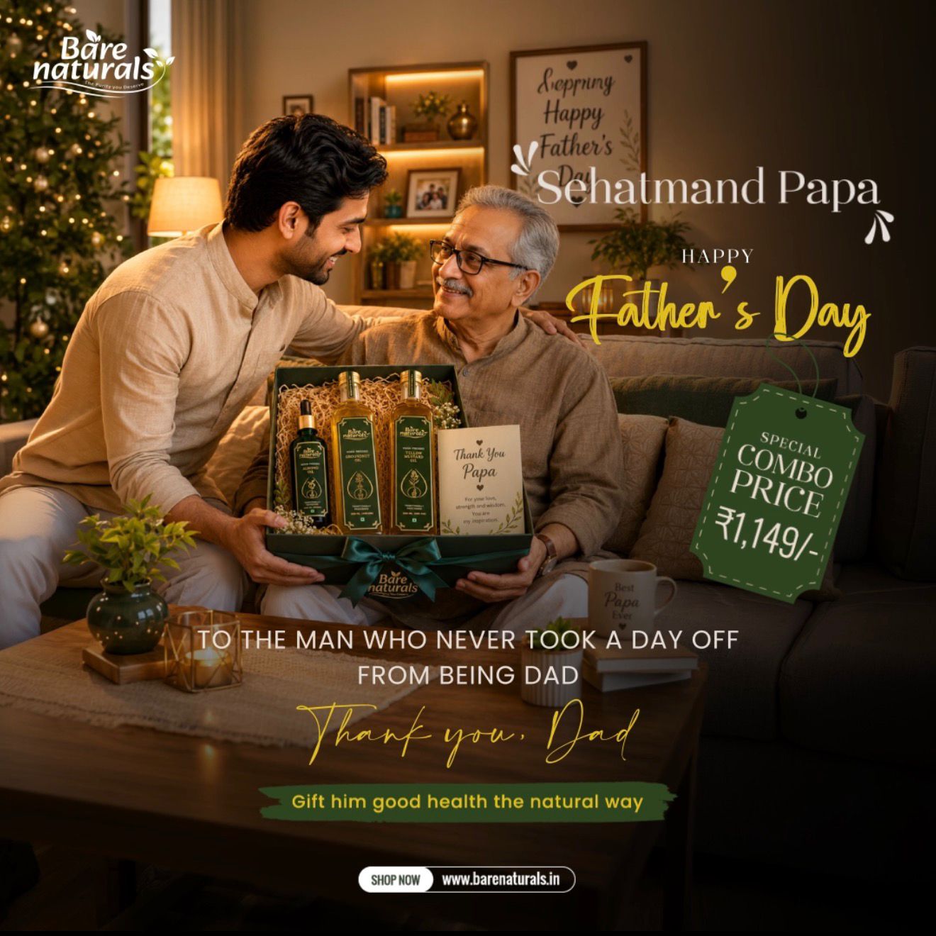 Father's Day - "Sehatmand Papa" Gift Box