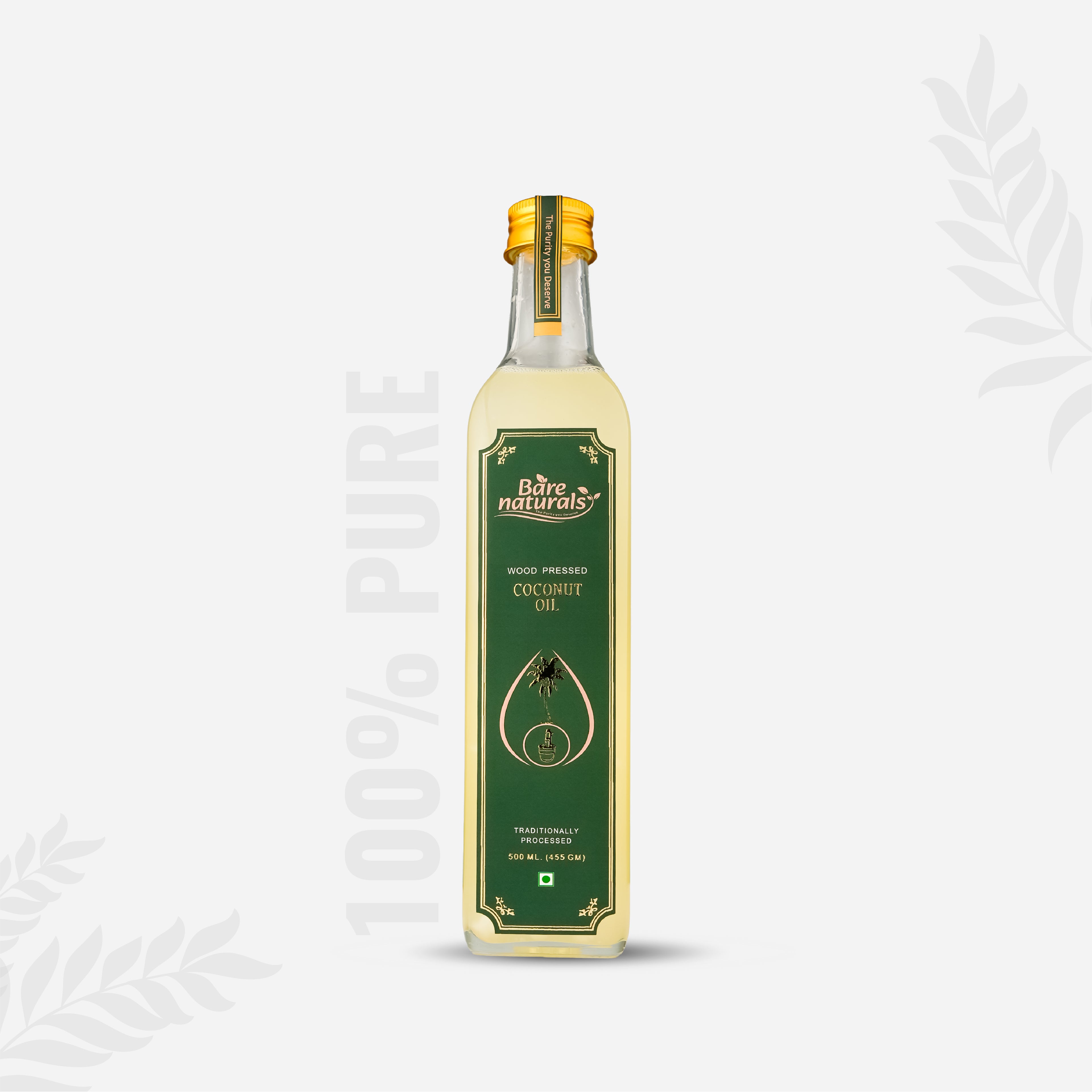 Bare Naturals Wood Pressed Coconut Oil