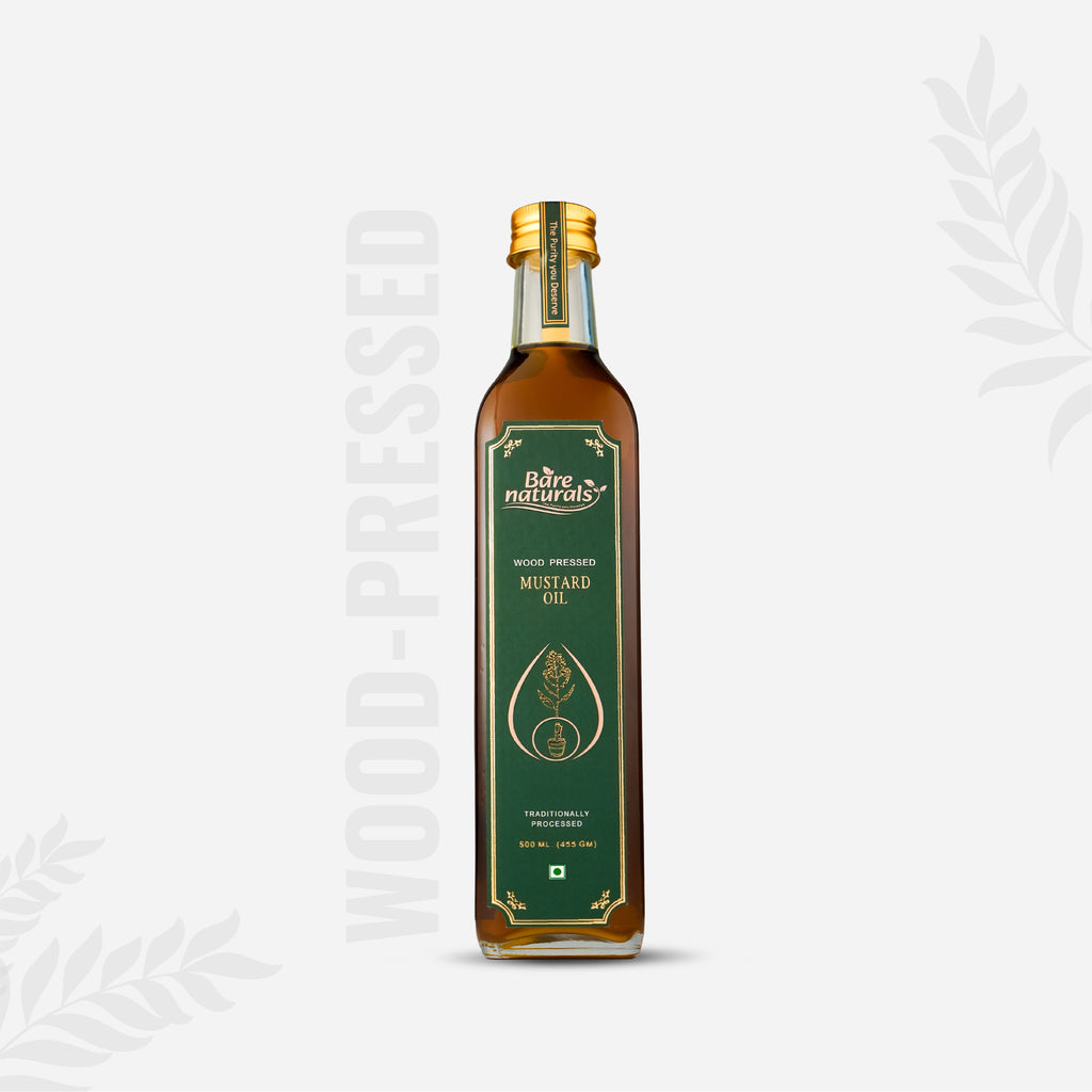 Bare Naturals Wood Pressed Black Mustard Oil